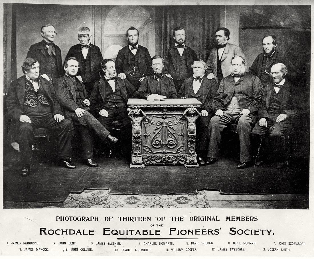 Rochdale Pioneers — founders of the modern cooperative movement